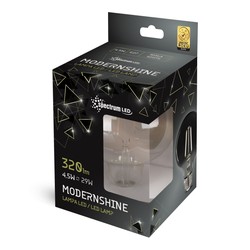 LED globe bulb Modernshine 4.5 W 4000 K E27 – photo 3