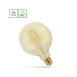 LED-globlampa Retroshine 4,9 W 2400 K E27
