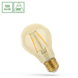 LED-filamentlamp Retroshine 2 W 2400 K E27 – WOJ+14077