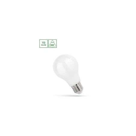 LED filament bulb 8.5 W 4000 K E27, opal