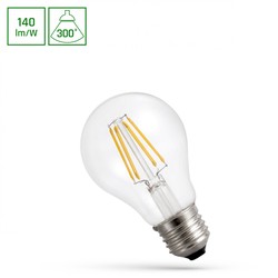 LED-filamentlamp 11 W 4000 K E27, helder glas