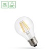 Lâmpada LED de filamento 11 W 4000 K E27, vidro transparente