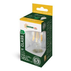 LED filament bulb 6.8 W 4000 K E27, clear glass