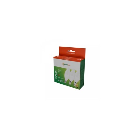 LED-Kerzenlampe 6 W 3000 K E14, 3er-Pack – WOJ+13026_3PACK