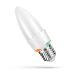Lâmpada LED vela 2 W E27, CCT (temperatura de cor ajustável) – foto 2