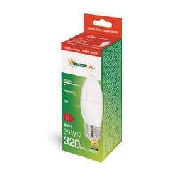 LED candle bulb 4 W 3000 K E27 – photo 3