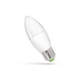 LED-kronljuslampa 6 W 6000 K E27