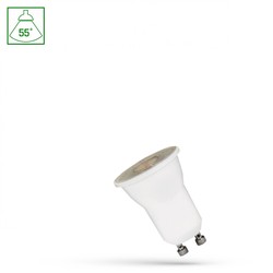 MR11 LED spotlight Degrees 4 W 3000 K GU10, with lens