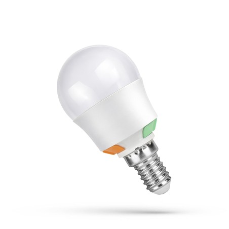 LED golf ball bulb 2 W E14, CCT (adjustable colour temperature)