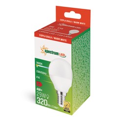LED golf ball bulb 4 W 3000 K E14 – photo 3