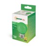 LED golf ball bulb 1 W E27, green