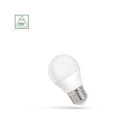 Ampoule LED sphérique 1 W 3000 K E27
