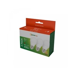 Ampoule LED sphérique 6 W 3000 K E27 lot de 3 – photo 3