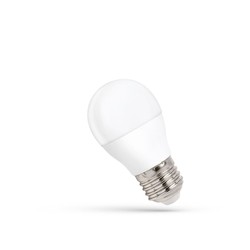 Bombilla LED esférica 8 W 3000 K E27
