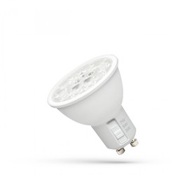 Foco LED GU10 7 W 38°, CCT (temperatura de cor ajustável), com lente