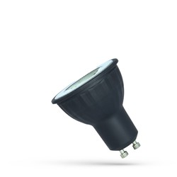 LED-spot GU10 4 W 4000 K 38°, med lins, svart – foto 2