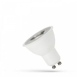 LED-spot GU10 4 W 3000 K 55°, med lins