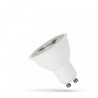 Foco LED GU10 4 W 3000 K 55°, con lente