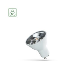 Foco LED GU10 6 W 6000 K 10° IP20, con lente – foto 2