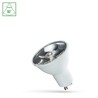 Foco LED GU10 6 W 4000 K 10° IP20, con lente