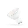 GU10 LED spotlight 6 W 4000 K, opal, white