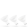 Faretto LED GU10 6 W 3000 K, confezione da 3, opale, bianco – foto 3