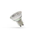 Faretto LED GU10 7,5 W 3000 K 30°, in vetro, con lente