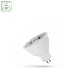 Foco LED MR16 GU5.3 6 W 12 V 3000 K 55°, con lente