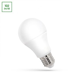 Standard LED bulb 13 W 4000 K E27, aluminium