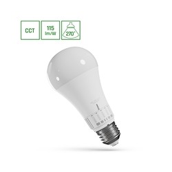 LED-normallampa 13 W E27, CCT (justerbar färgtemperatur) – foto 6