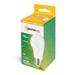 LED-normallampa 9 W 4000 K E27 – foto 2