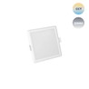 Χωνευτό σποτ LED Smart Algine 6 W IP20, dimmable, CCT (ρυθμιζόμενη θερμοκρασία χρώματος), Wi-Fi, τετράγωνο – φωτογραφία 2