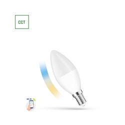 Flamme LED connectée 5 W E14 dimmable CCT (température réglable) Wi-Fi – photo 2