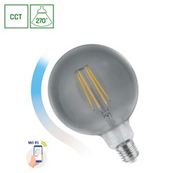 Smart LED-Globelampe Modernshine 4,9 W 4000 K E27, dimmbar, CCT (Farbtemperatur einstellbar), Wi-Fi, Bluetooth