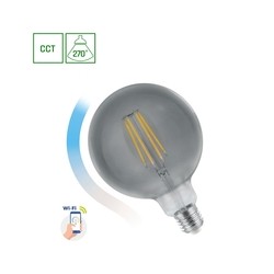 Globe LED connecté Modernshine 4,9 W 4000 K E27 dimmable CCT (température réglable) Wi-Fi Bluetooth – photo 2