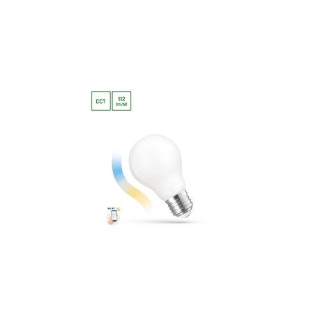 Филаментная светодиодная лампа Smart 5 W E27, диммируемый, CCT (регулируемая цветовая температура), Wi-Fi, матовая