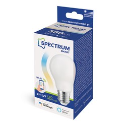 Smart LED filament bulb 5 W E27, dimmable, CCT (adjustable colour temperature), Wi-Fi, opal – photo 2