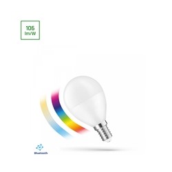 Żarówka LED kulka smart BTM 4,9 W E14 IP20, ściemnialny, CCT (regulowana temperatura barwowa) – zdjęcie 3