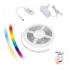 Fita LED inteligente Tuya Ada 230 V 17 W IP20, rolo de 5 m, regulável, CCT (temperatura de cor ajustável), RGBW