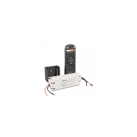 Kit de commande pour ruban LED connecté Konekto Mesh dimmable RGB noir