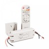Kit de commande pour ruban LED connecté Konekto Mesh dimmable RGB blanc