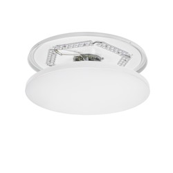 Plafón LED estanco inteligente Nymphea 36 W IP20, regulable, CCT (temperatura de color ajustable), Wi-Fi – foto 5