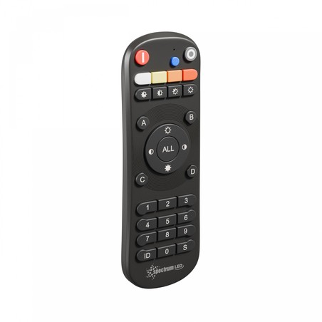 Mando a distancia inteligente Xlr3 Konekt Mesh, regulable, CCT (temperatura de color ajustable), RGB, negro