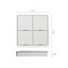 Smart LED luminaire Gang IP20, dimmable, CCT (adjustable colour temperature), with switch – photo 3