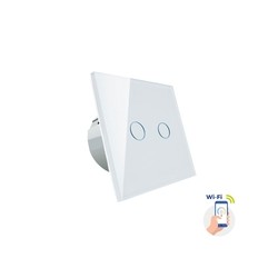 Oprawa LED smart Two Zones 1000 W IP20, Wi-Fi, z włącznikiem, biały – zdjęcie 2
