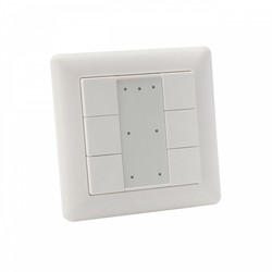 Smart DALI wall push-button panel IP20, 6 buttons