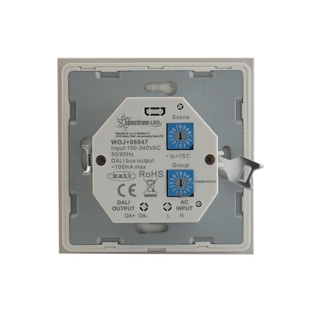 Smart Touch control panel IP20, DALI, CCT (adjustable colour temperature)
