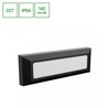 Applique Encanta Face 6 W IP54 CCT (température réglable) en saillie noire