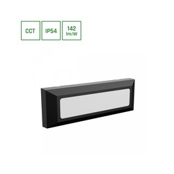Applique Encanta Face 6 W IP54, CCT (temperatura di colore regolabile), a plafone, nero – foto 4