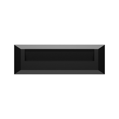 Vägglampa Encanta 6 W IP54, CCT (justerbar färgtemperatur), utanpåliggande, asymmetrisk, svart